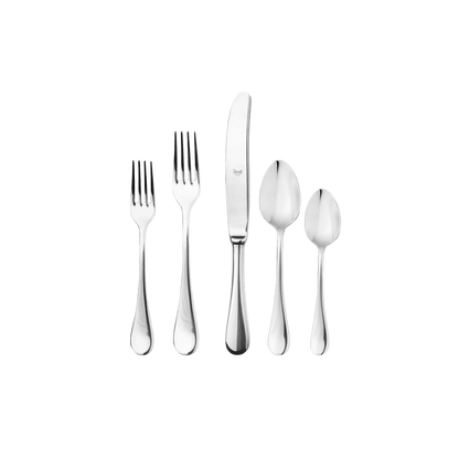 Brescia Mirror Stainless Steel 5 Piece Flatware Set - Hosted by Kelly Gaudreau