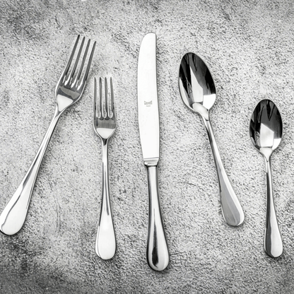 Brescia Mirror Stainless Steel 5 Piece Flatware Set - Hosted by Kelly Gaudreau