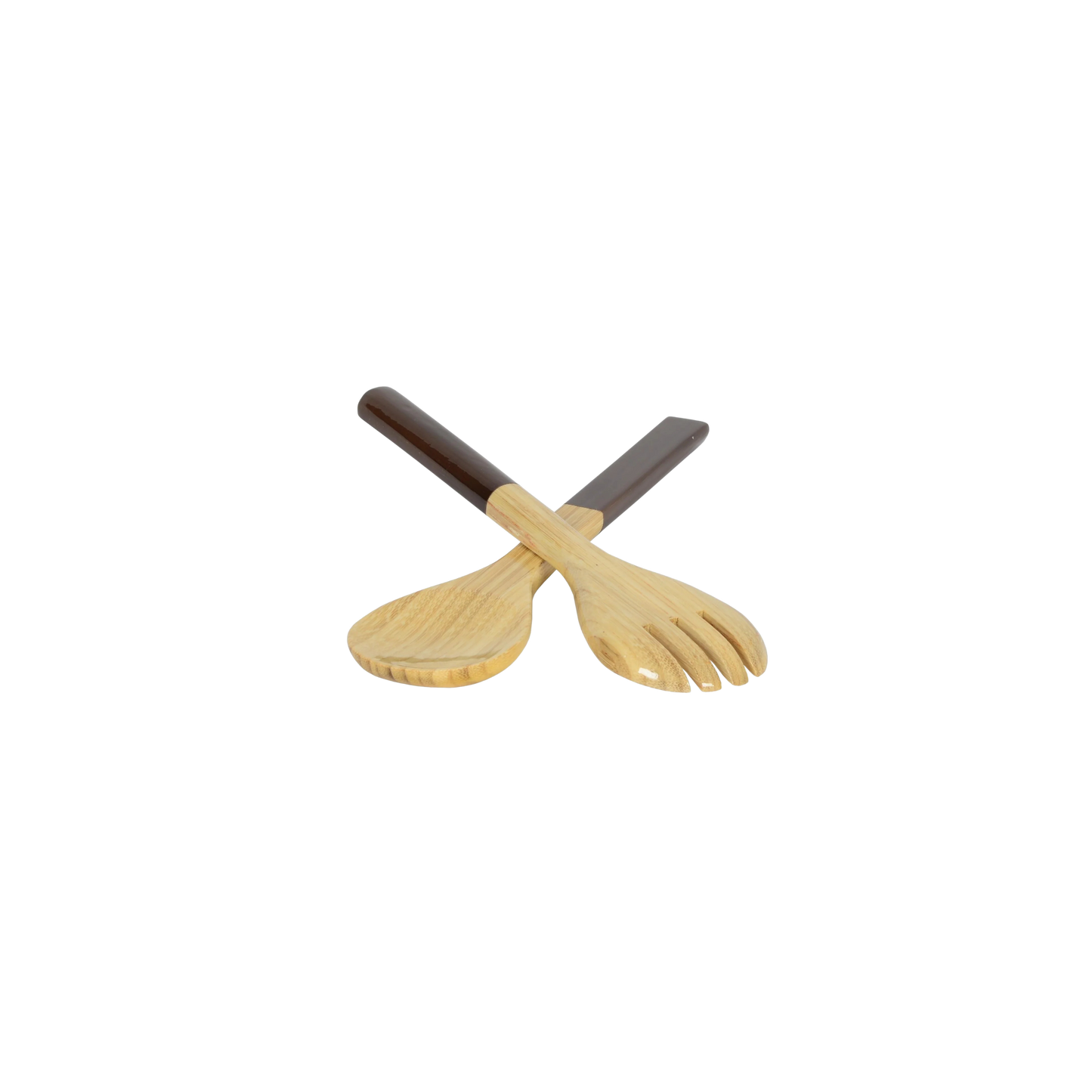 Small Bamboo Salad Servers