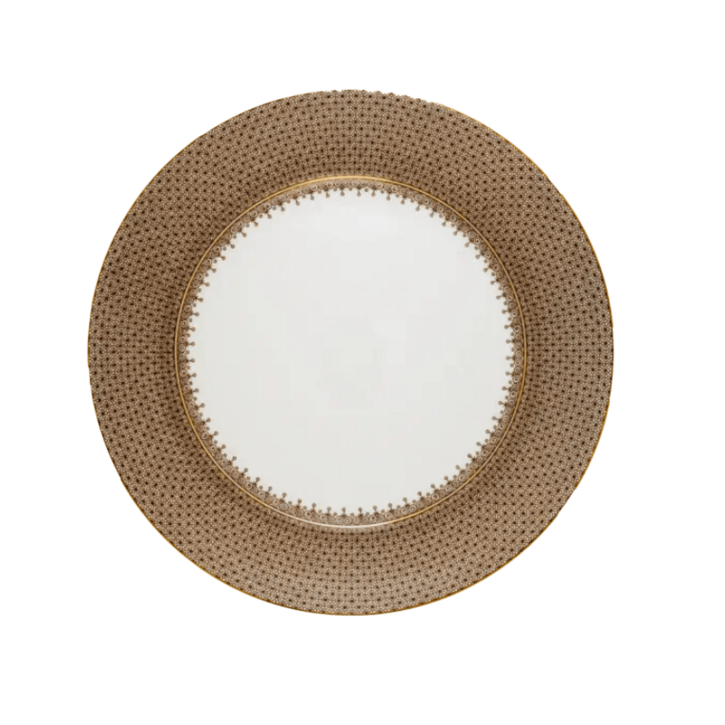 Brown Lace Service Plate - Hosted by Kelly Gaudreau