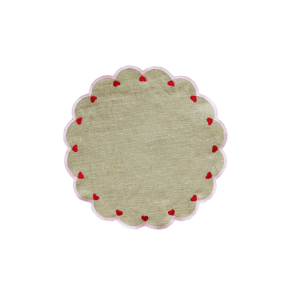 Burlap Valentine's Placemat - Hosted by Kelly Gaudreau