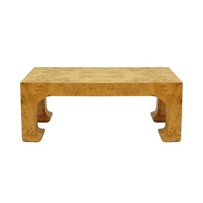 Burlwood Pagoda Coffee Table - Hosted by Kelly Gaudreau