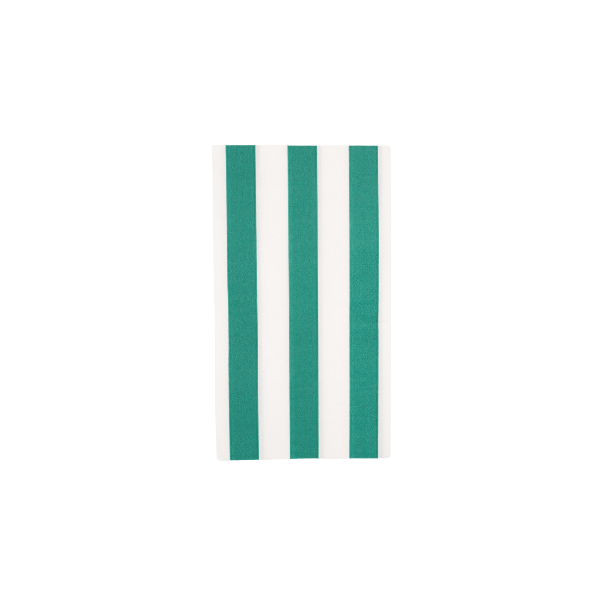 Cabana Stripe Guest Towels in Emerald Green - Set of 15 - Hosted by Kelly Gaudreau