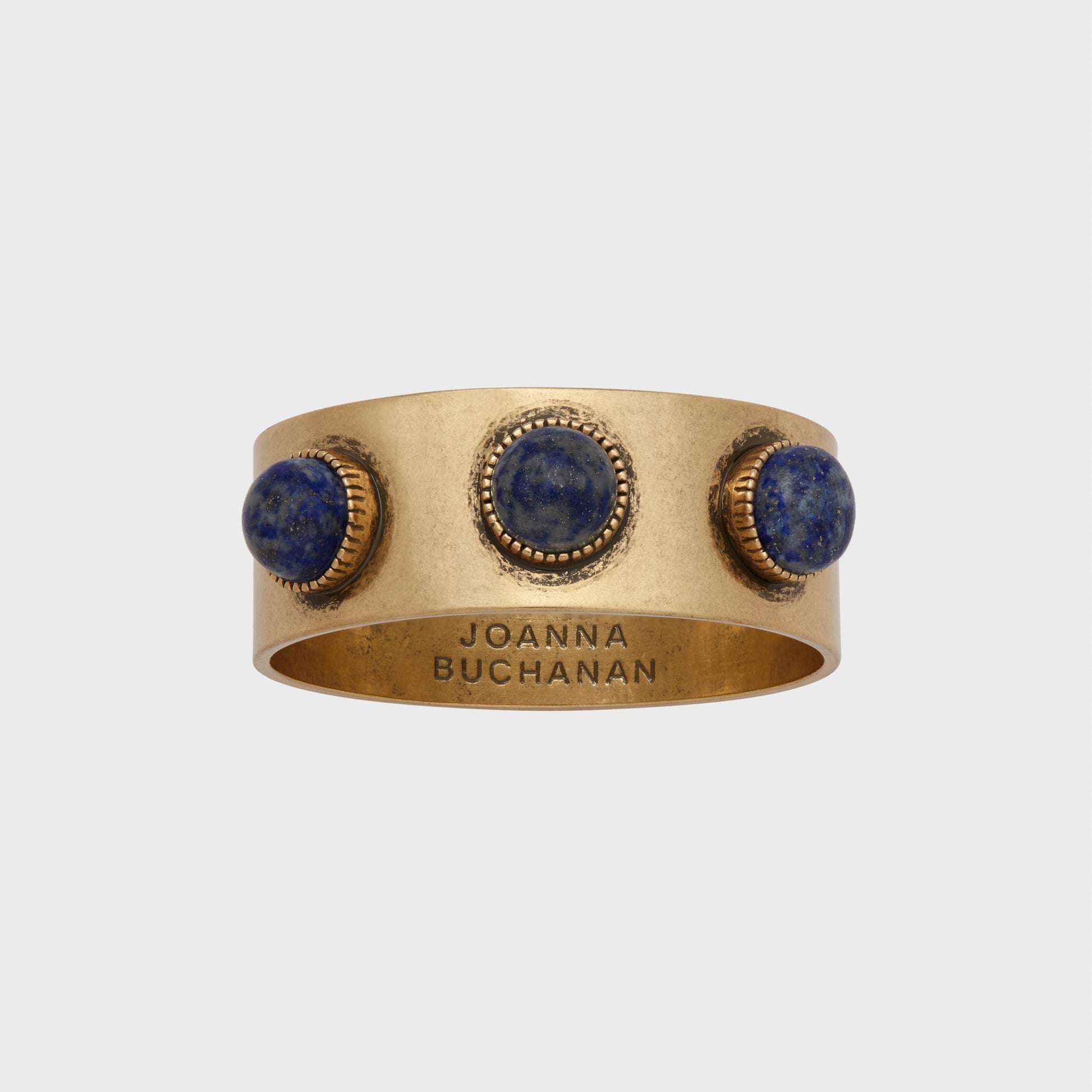 Cabochon Napkin Rings in Lapis Lazuli Set of 4 - Hosted by Kelly Gaudreau
