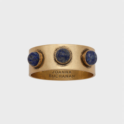 Cabochon Napkin Rings in Lapis Lazuli Set of 4 - Hosted by Kelly Gaudreau