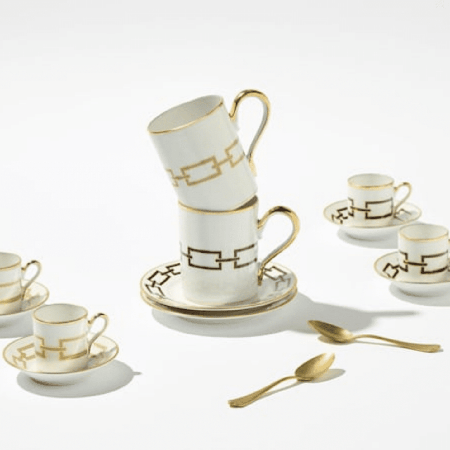 Cachemire Catene Coffee Saucer - Hosted by Kelly Gaudreau