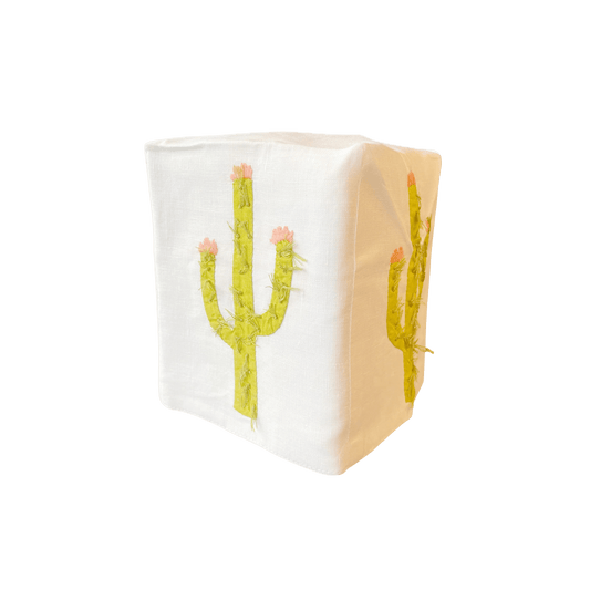 Cactus Tissue Box Cover - Hosted by Kelly Gaudreau