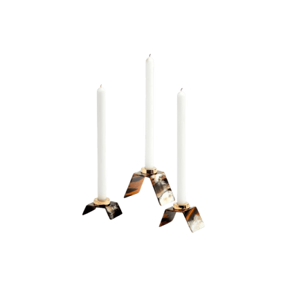 Callum Candle Holder - Set of 3 - Hosted by Kelly Gaudreau