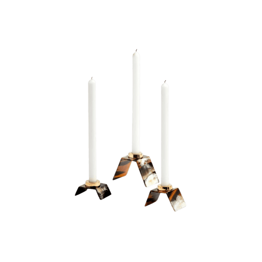 Callum Candle Holder - Set of 3 - Hosted by Kelly Gaudreau