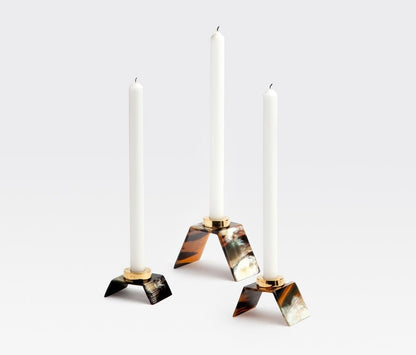 Callum Candle Holder - Set of 3 - Hosted by Kelly Gaudreau