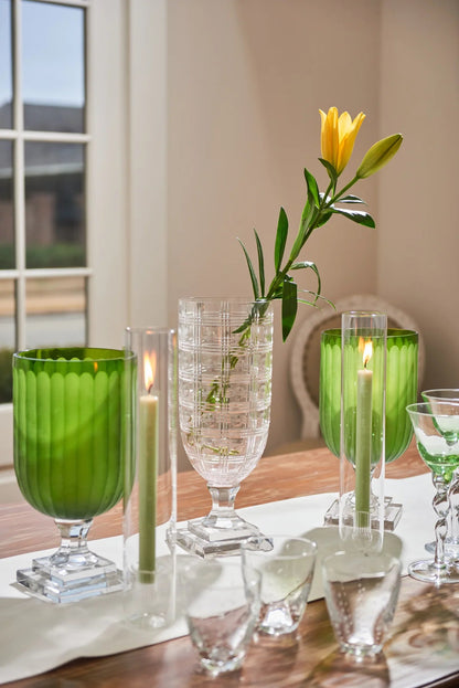 Candleholder and Clear Cylinder Set of 2 - Hosted by Kelly Gaudreau
