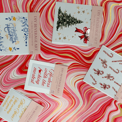 Candy Cane Beverage Art - Hosted by Kelly Gaudreau