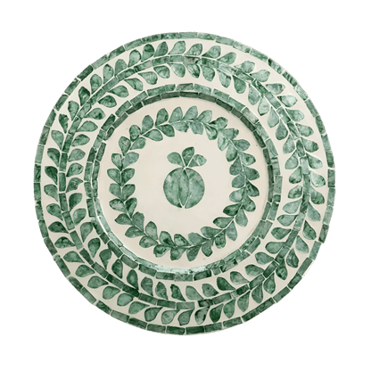 Capiz Shell Pomegranate Placemat Ivy Set of 4 - Hosted by Kelly Gaudreau