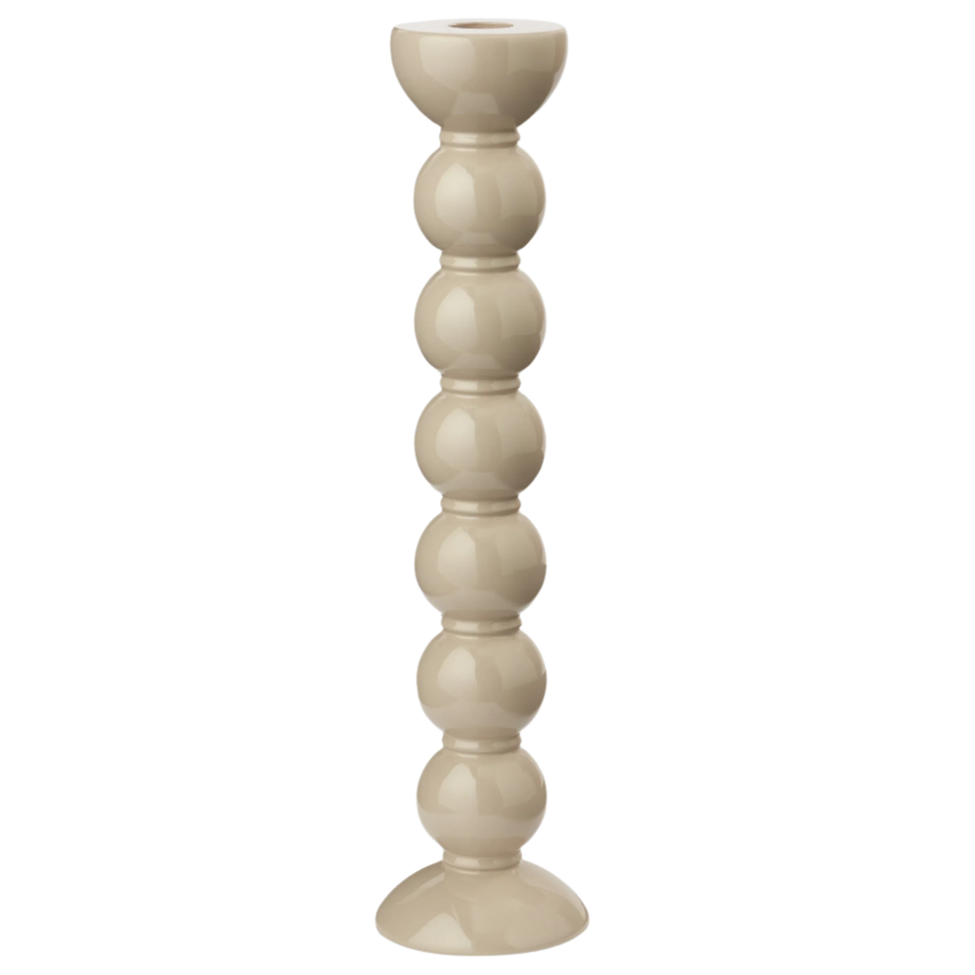Cappuccino Bobbin Extra Tall Candlestick - Hosted by Kelly Gaudreau