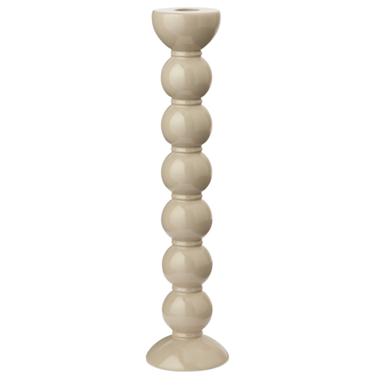 Cappuccino Bobbin Extra Tall Candlestick - Hosted by Kelly Gaudreau
