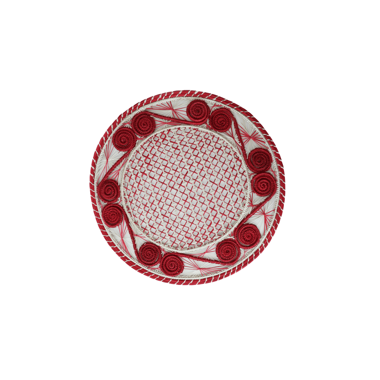 Caracoli Colored Placemat in Red - Hosted by Kelly Gaudreau