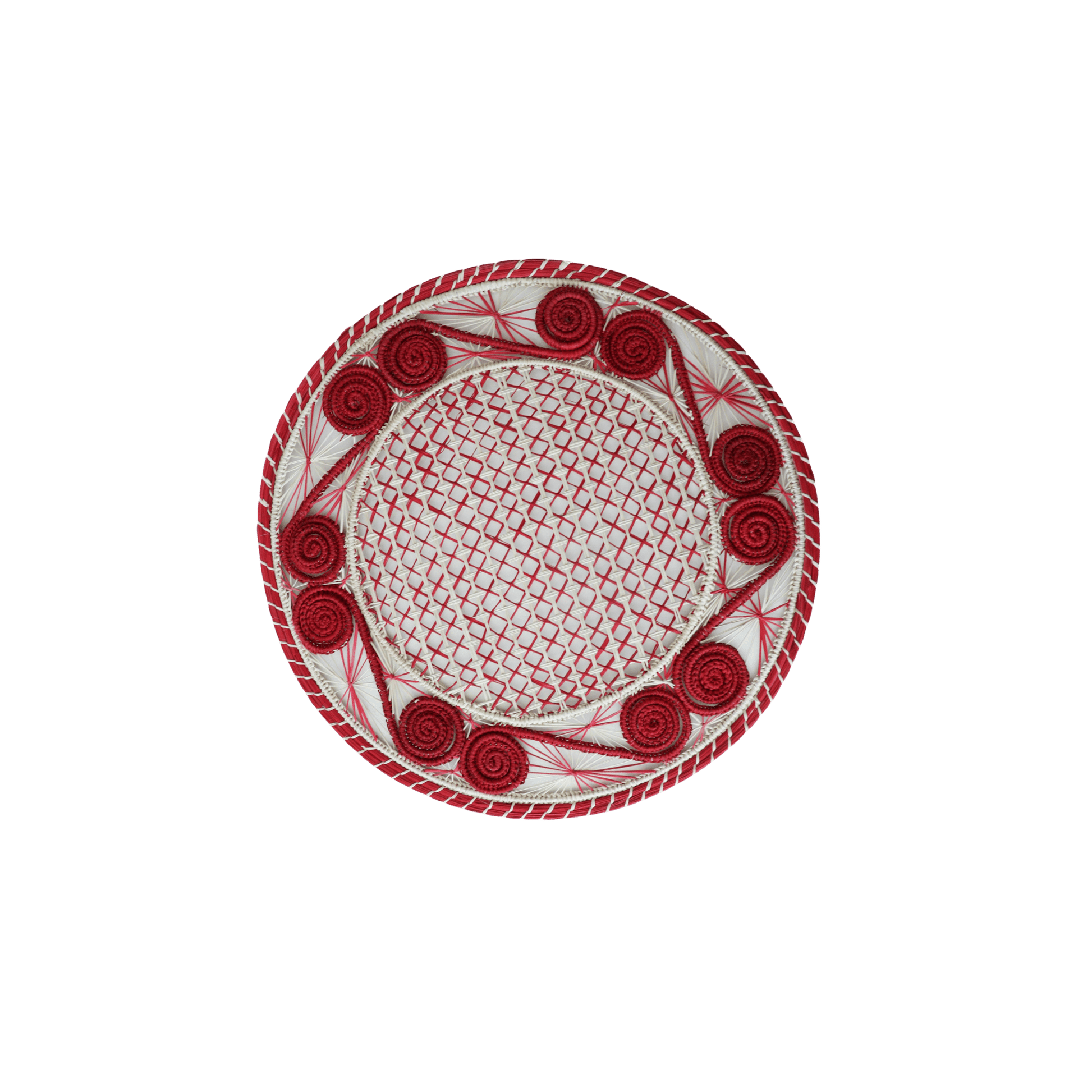 Caracoli Colored Placemat in Red - Hosted by Kelly Gaudreau