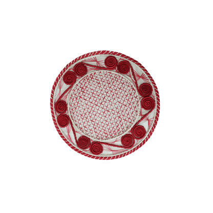 Caracoli Colored Placemat in Red - Hosted by Kelly Gaudreau