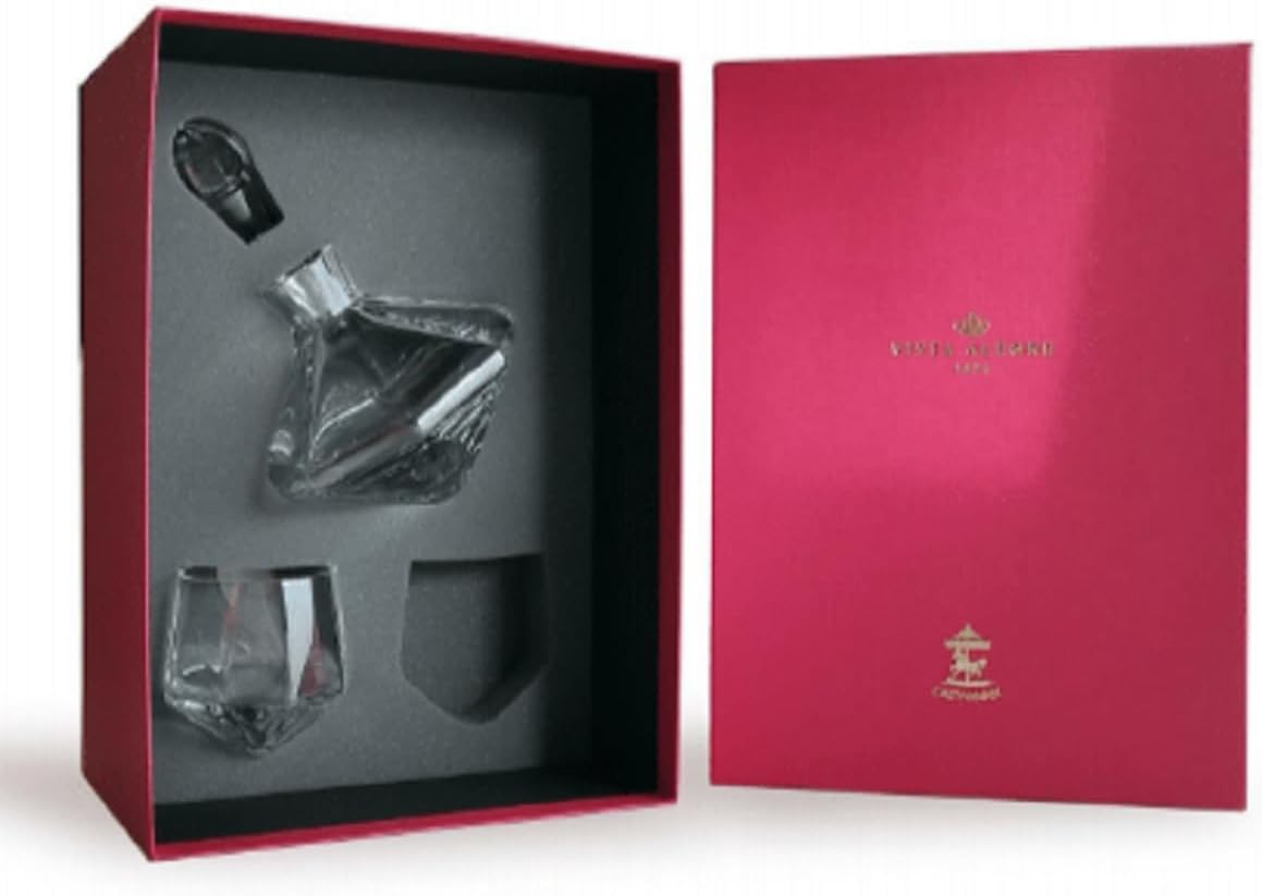 Carrossel Whisky Decanter and 2 Old Fashion Glass Set - Hosted by Kelly Gaudreau