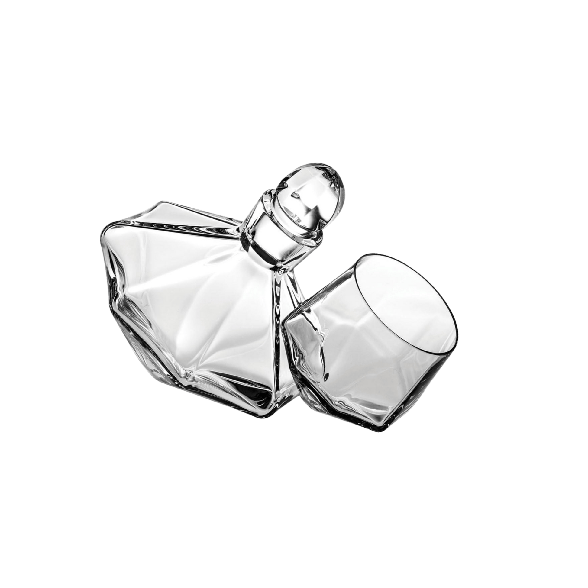 Carrossel Whisky Decanter and 2 Old Fashion Glass Set - Hosted by Kelly Gaudreau