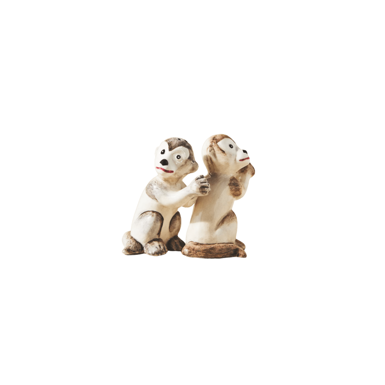 Ceramic Monkey Salt & Pepper Shakers - Hosted by Kelly Gaudreau