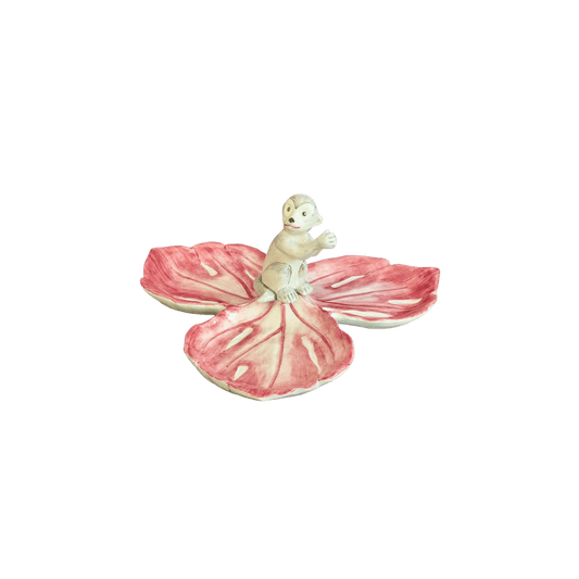 Ceramic Radicchio Starters Dish in Monkey Red - Hosted by Kelly Gaudreau