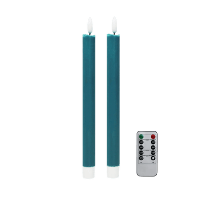 Chambray LED Candles - Set of 2 - Hosted by Kelly Gaudreau