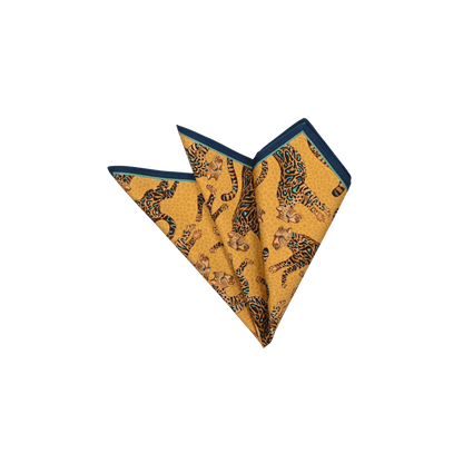 Cheetah Kings Napkins in Gold - Set of 2 - Hosted by Kelly Gaudreau