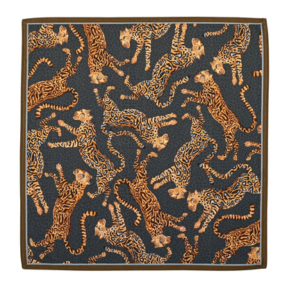 Cheetah Kings Napkins in Night - Set of 2 - Hosted by Kelly Gaudreau