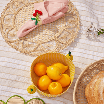 Cherries Napkin Ring - Set of 4 - Hosted by Kelly Gaudreau