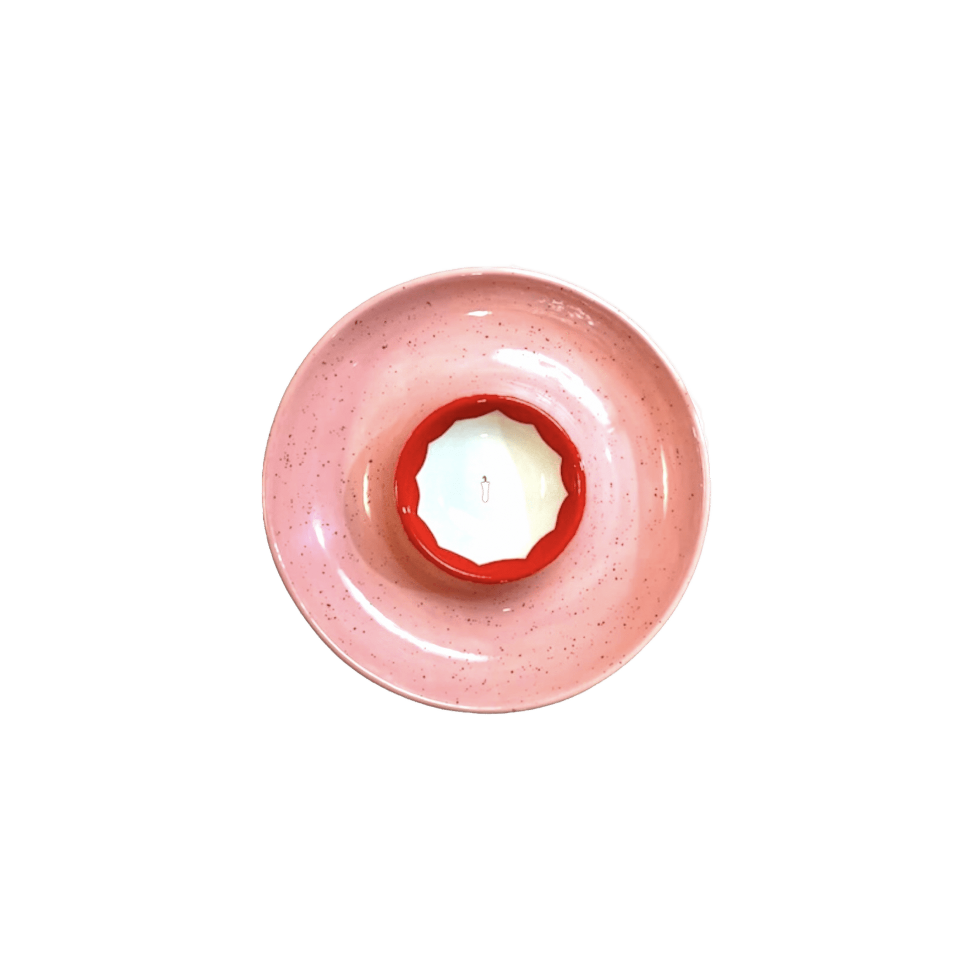 Chip and Dip Plate (Red and Pink) - Hosted by Kelly Gaudreau