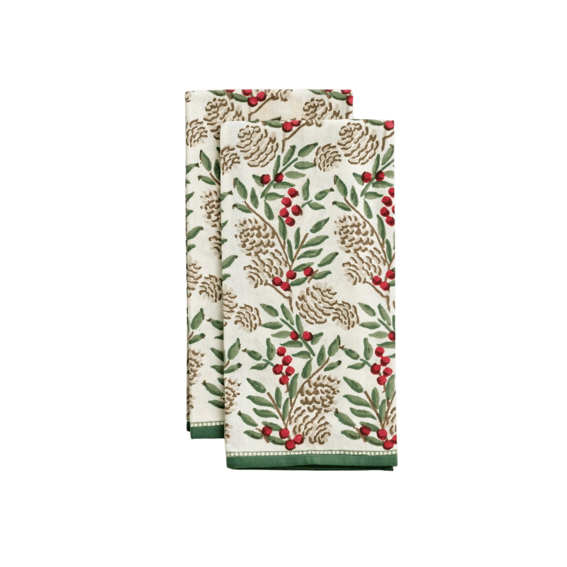 Christmas Garland Tea Towels - Set of 2 - Hosted by Kelly Gaudreau