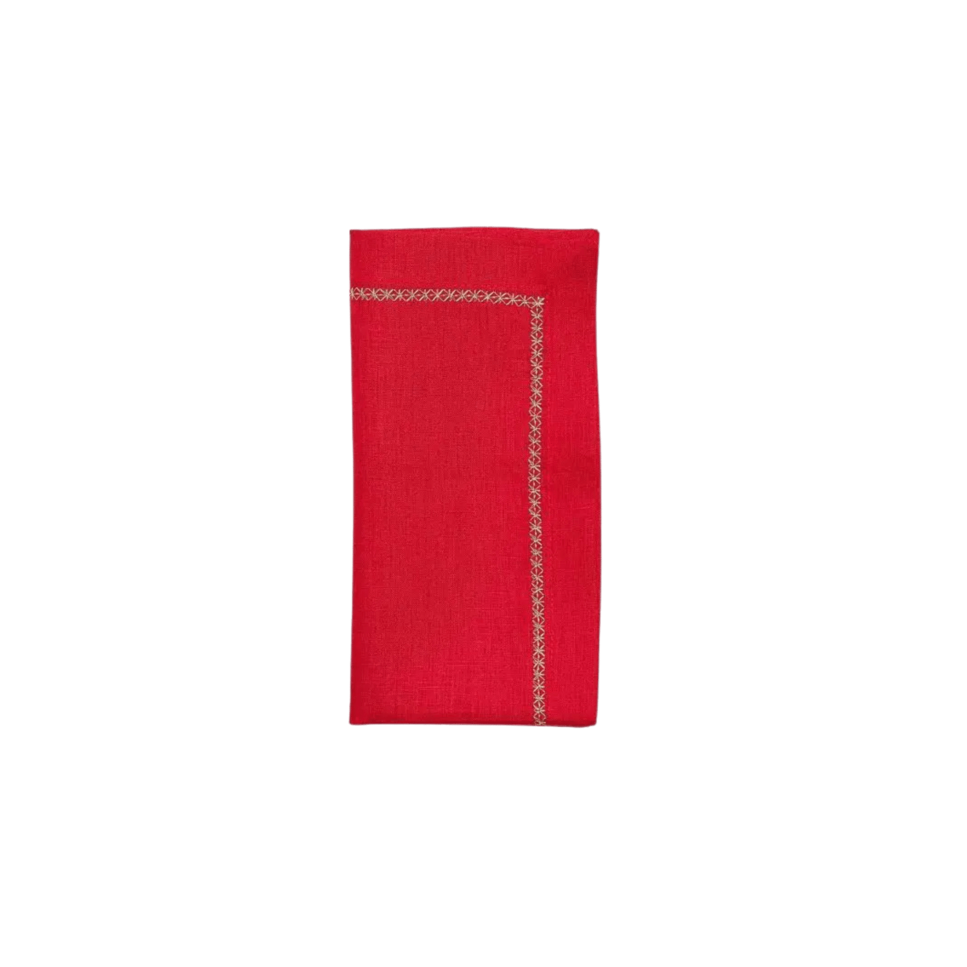 Classic Napkin in Red - Set of 4 - Hosted by Kelly Gaudreau