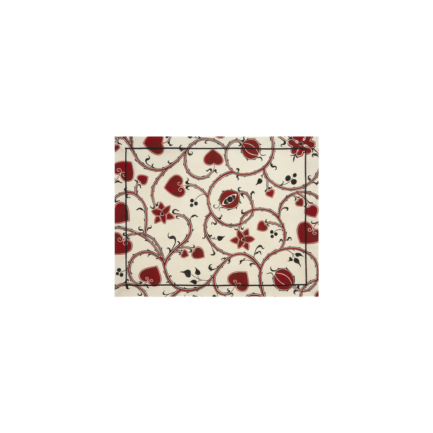 Classy Ecru Embroidered Placemat Set of 4 - Hosted by Kelly Gaudreau