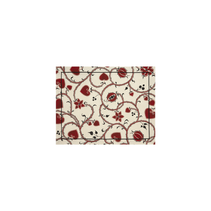 Classy Ecru Embroidered Placemat Set of 4 - Hosted by Kelly Gaudreau