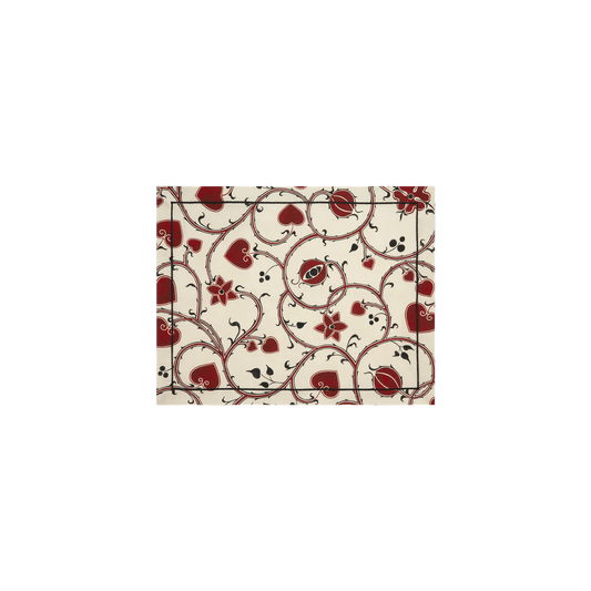 Classy Ecru Embroidered Placemat Set of 4 - Hosted by Kelly Gaudreau