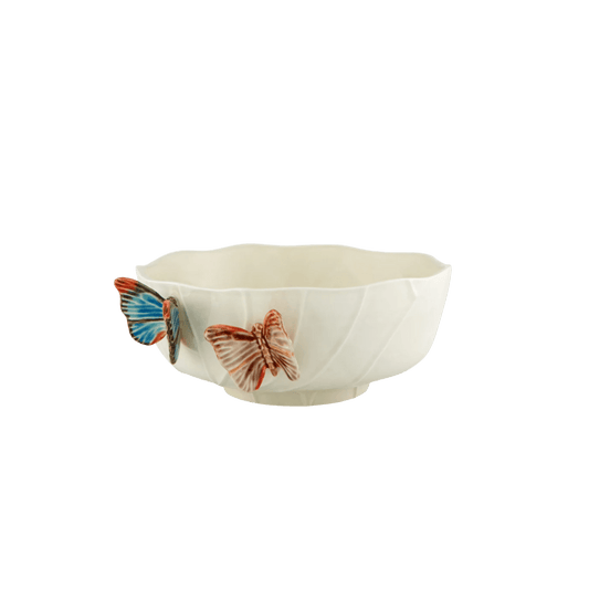 Cloudy Butterflies Salad Bowl Large - Hosted by Kelly Gaudreau