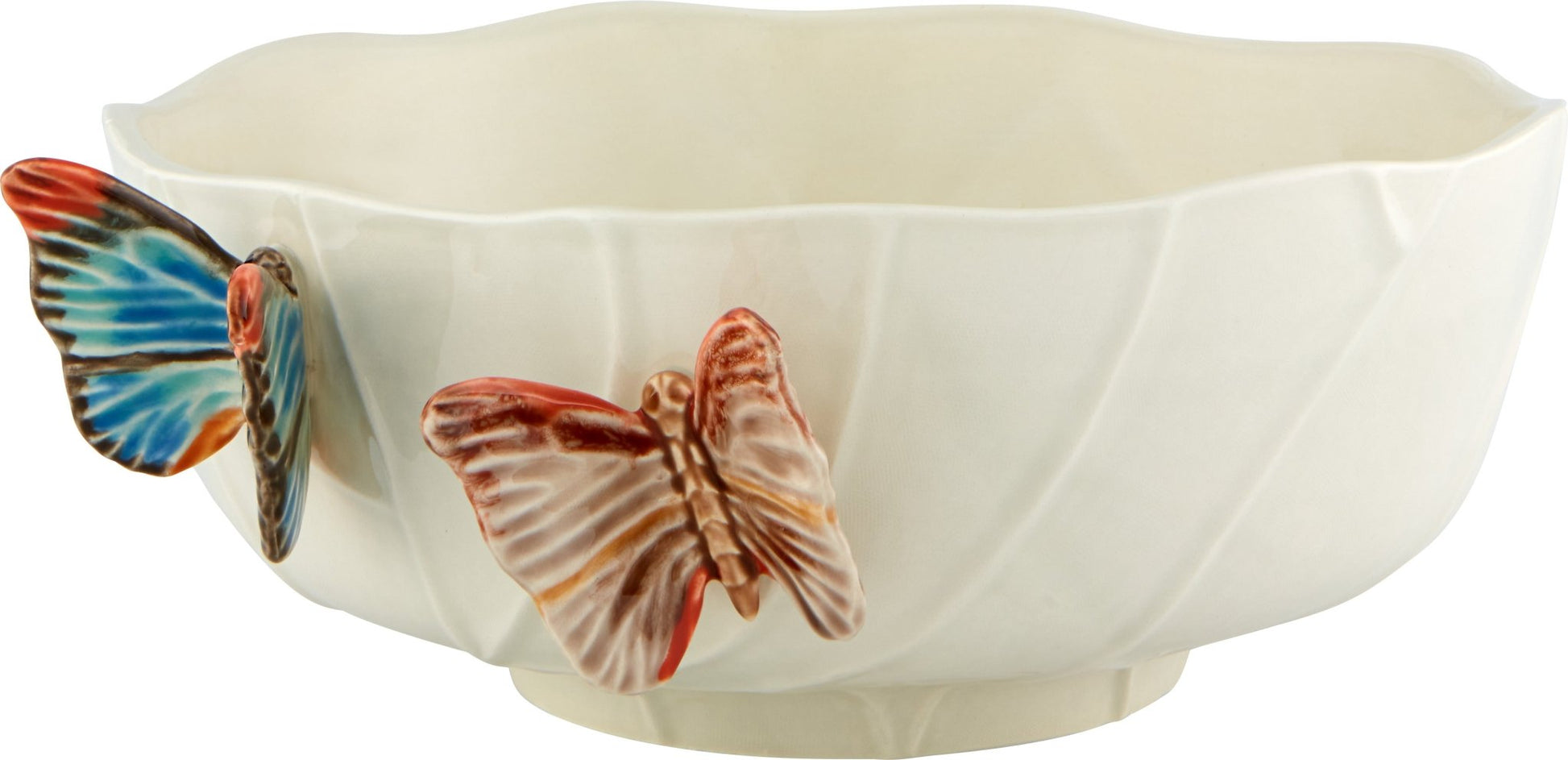 Cloudy Butterflies Salad Bowl Large - Hosted by Kelly Gaudreau
