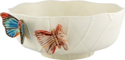 Cloudy Butterflies Salad Bowl Large - Hosted by Kelly Gaudreau