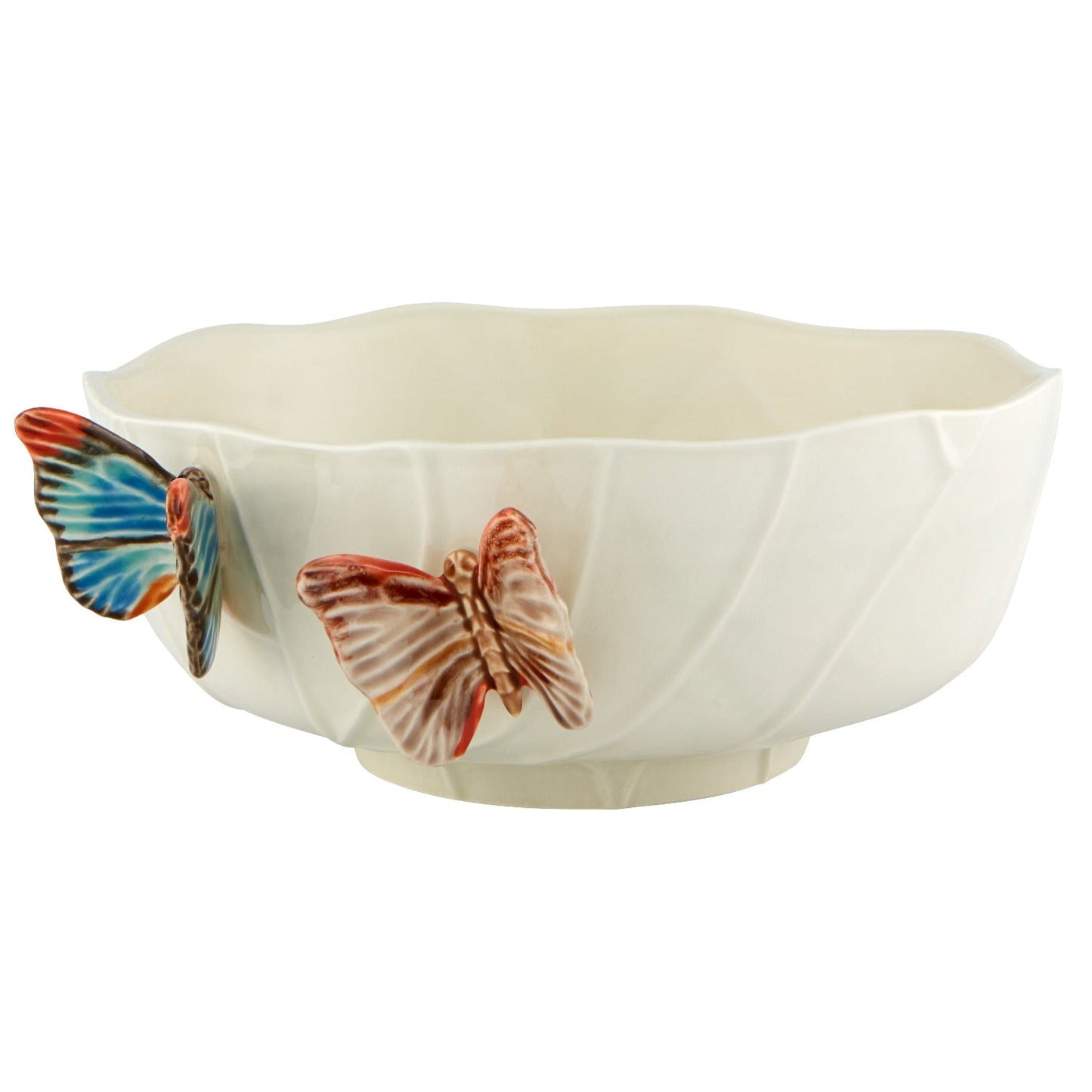 Cloudy Butterflies Salad Bowl Large - Hosted by Kelly Gaudreau