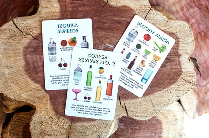 Cocktail Deck - 52 Classic Cocktail Recipe Cards - Hosted by Kelly Gaudreau
