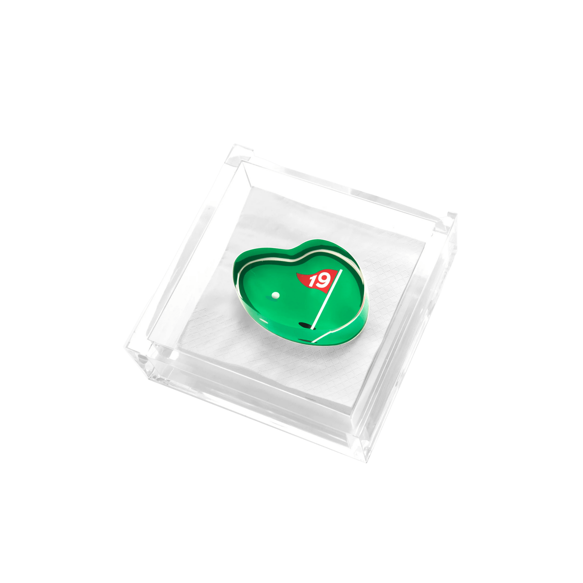 Cocktail Napkin Holder - 19th Hole - Hosted by Kelly Gaudreau