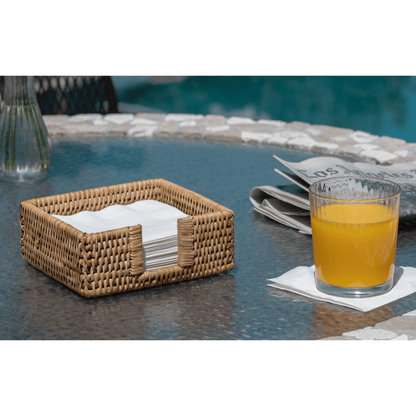 Cocktail Napkin Holder with Cutout - Hosted by Kelly Gaudreau