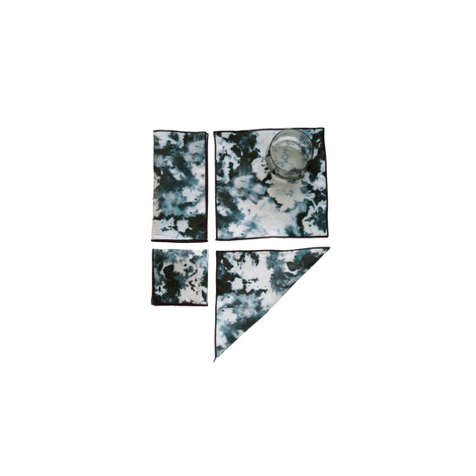 Cocktail Napkins Grey Marble Set of 2 - Hosted by Kelly Gaudreau