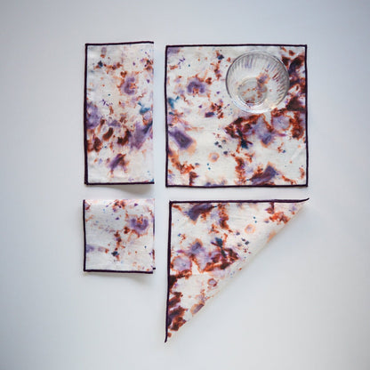 Cocktail Napkins - Rose Marble Set of 2 - Hosted by Kelly Gaudreau