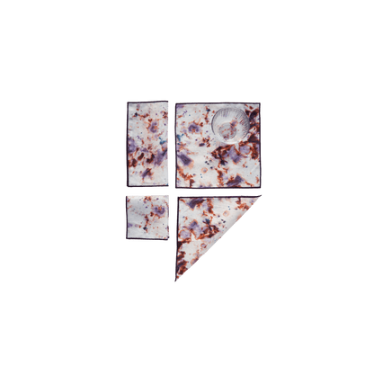 Cocktail Napkins - Rose Marble Set of 2 - Hosted by Kelly Gaudreau