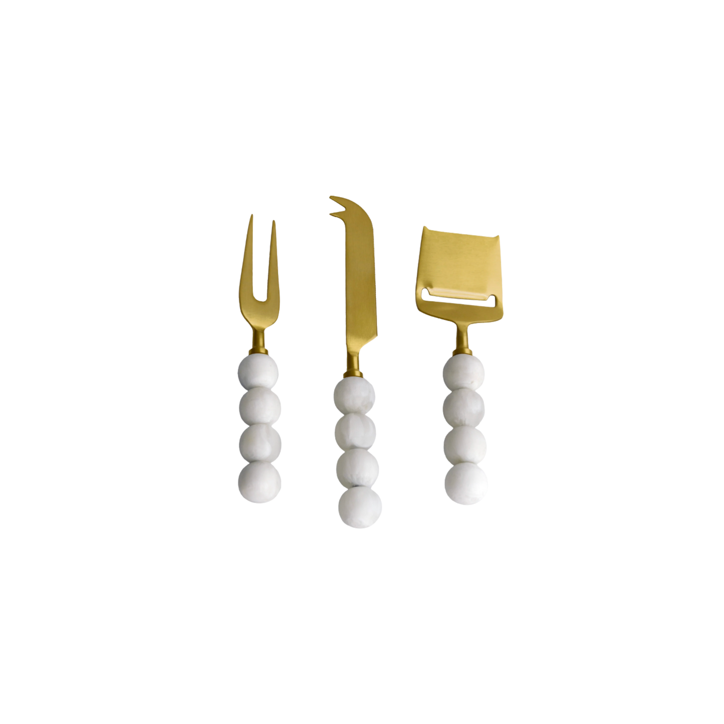 Resin Sorbet Cheese Knives - Set of 3