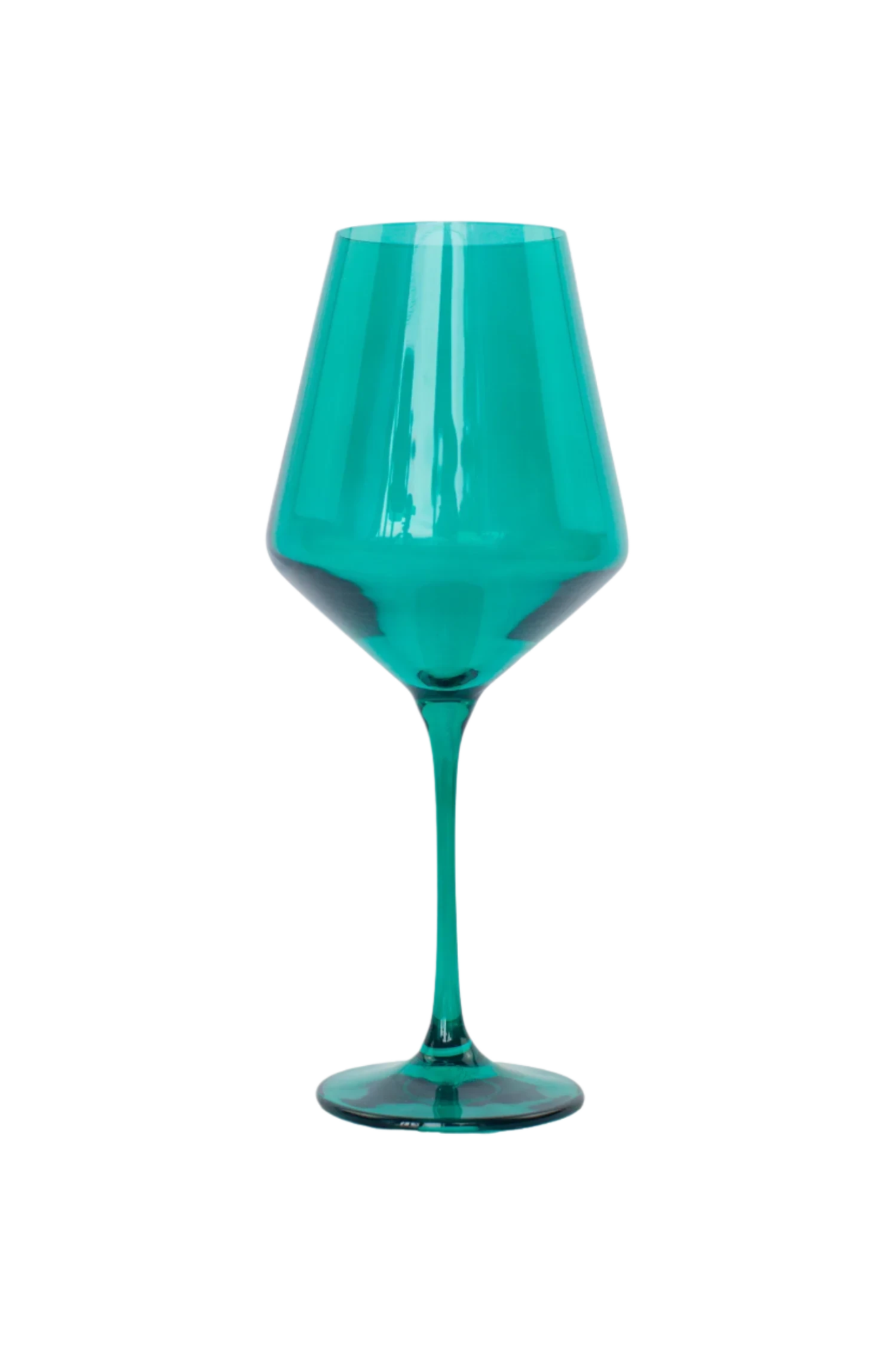 Colored Wine Stemware - Emerald Green Set of 6 - Hosted by Kelly Gaudreau