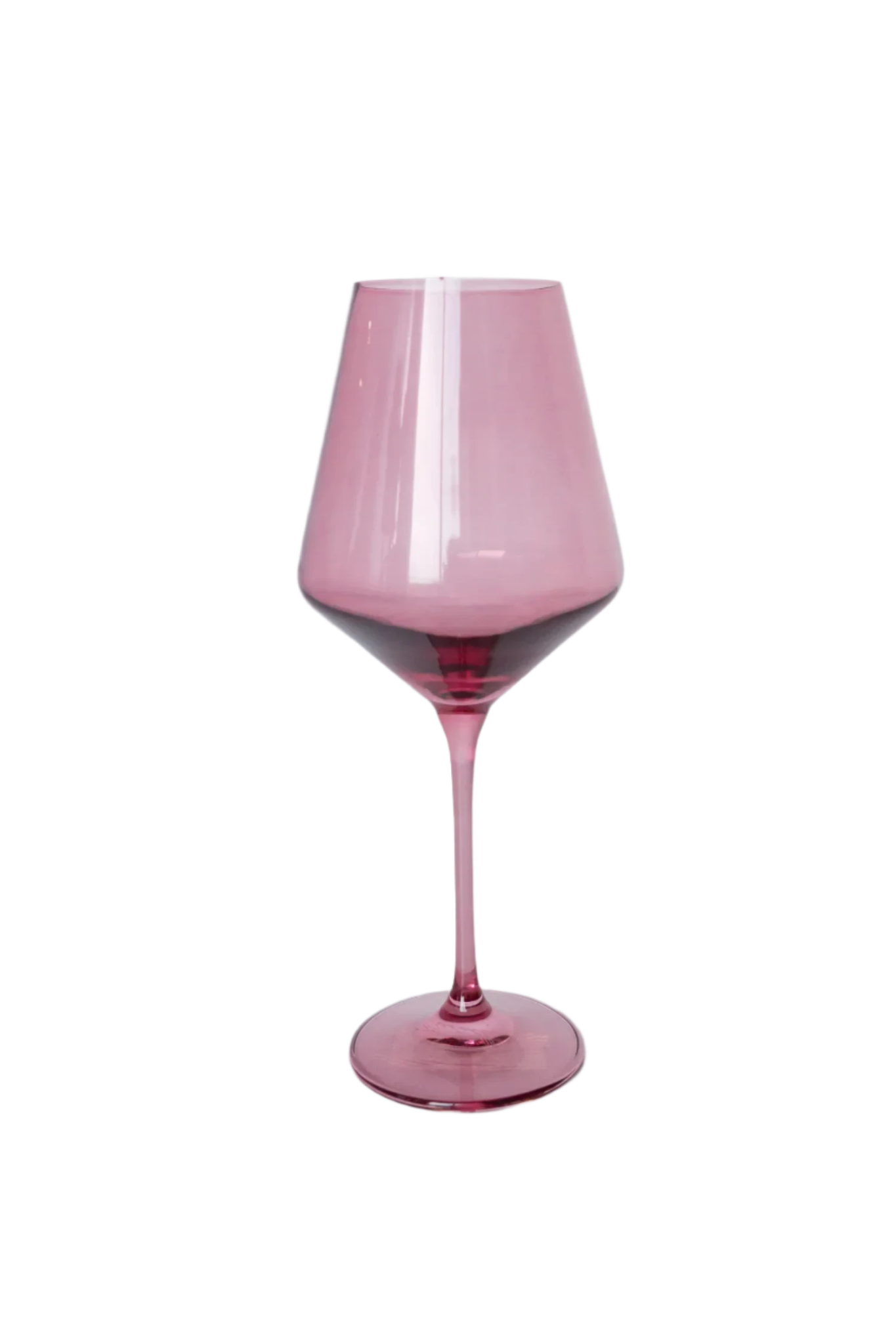 Colored Wine Stemware - Rose Set of 6 - Hosted by Kelly Gaudreau