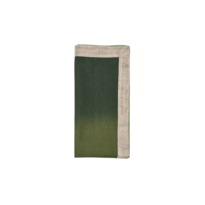 Cool Toned Dip Dye Napkins - Set of 4 - Hosted by Kelly Gaudreau